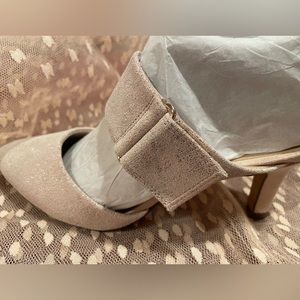 Clarks Ultimate Comfort Shoes 6.5W Dusty Rose Sparkle Leather 3” Heels